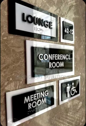 Door Name Signs / Restroom Signs