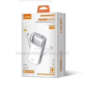 Ldnio PQ30 30,000mah Usb-C Fast Charging Power Bank