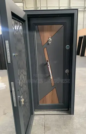 Modern Estate Turkey 3ft Kitchen Burglary Back Double Door