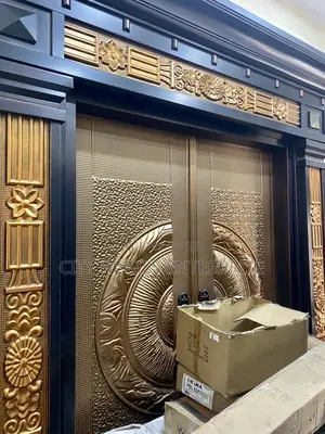 Modern 6ft Extra Height Semi Bulletproof Security Door Ark