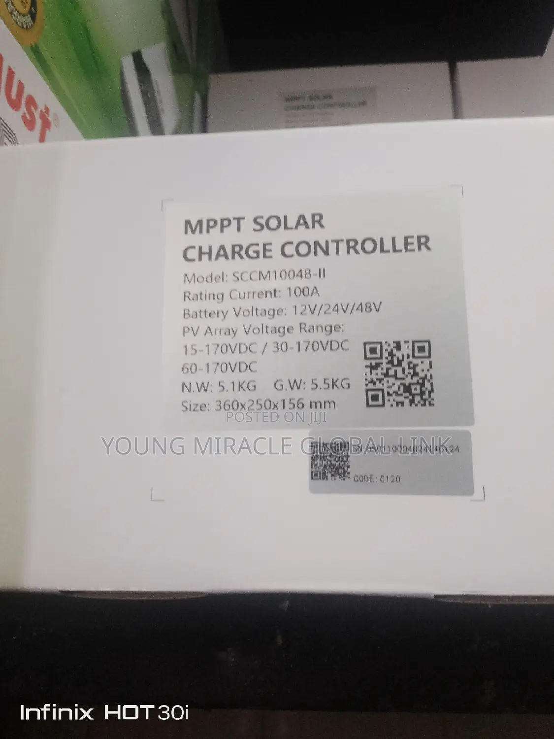 Charge Controller 100A
