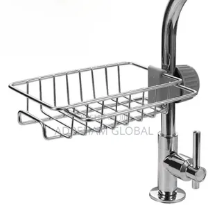 Stainless Steel Faucet Rack Kitchen Storage Shelf