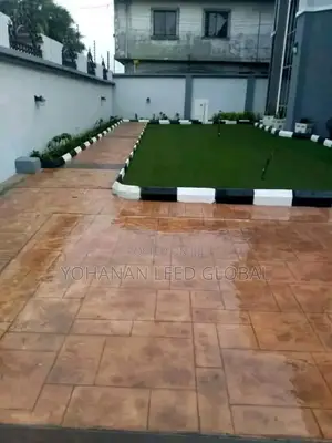 Installation Concrete of Stamp Concrete
