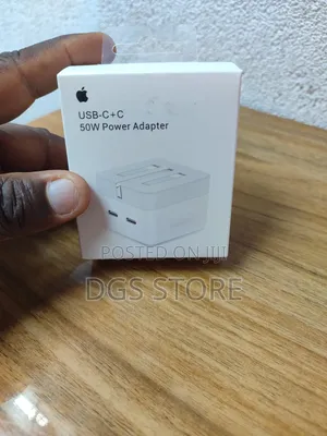 Apple Usb C+C 50w Power Adapter Charger