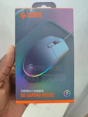 Porodo Gaming Chronicle Rainbow 6D Wired Mouse