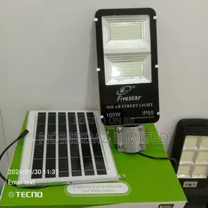 100 Watt Nombimz Soko Solar Five Star Solar Street Light