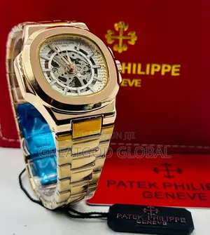 Automatic PATEK Philip Wristwatch Rosegold