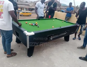 Marble With Coin Operated Snooker  Board