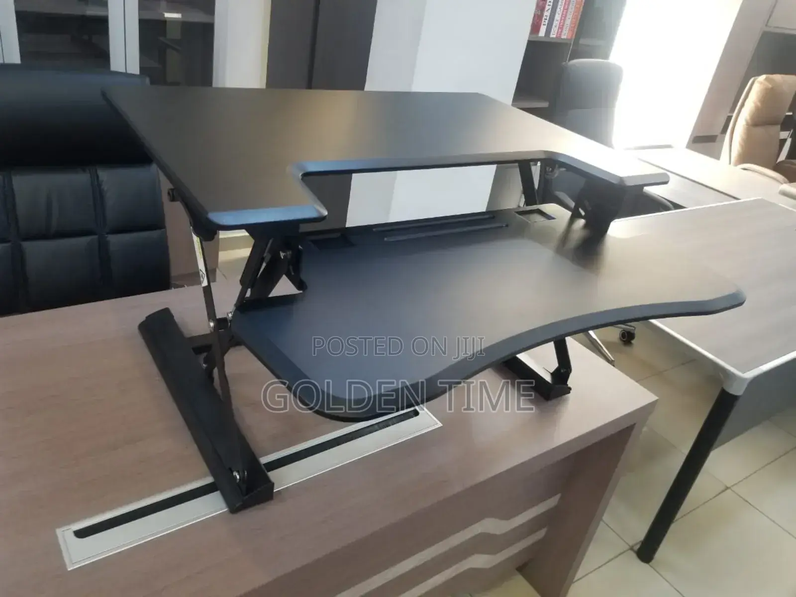 Sit and Stand Work Adjustable Converter Table Usb Charging Port