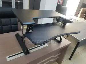 Sit and Stand Work Adjustable Converter Table Usb Charging Port