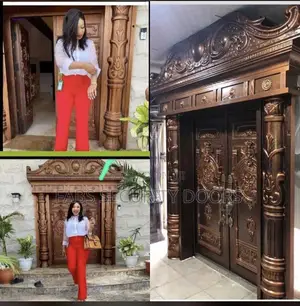 Cast Door (Original) With Ark and Pillar