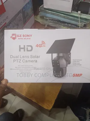 Dual Lens Solar PTZ Camera 4g