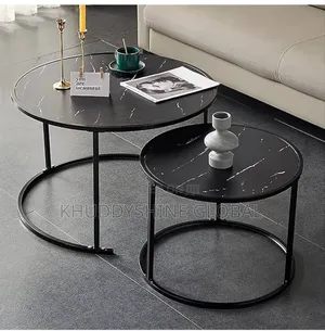 2pcs Nordic Center Table (Black)