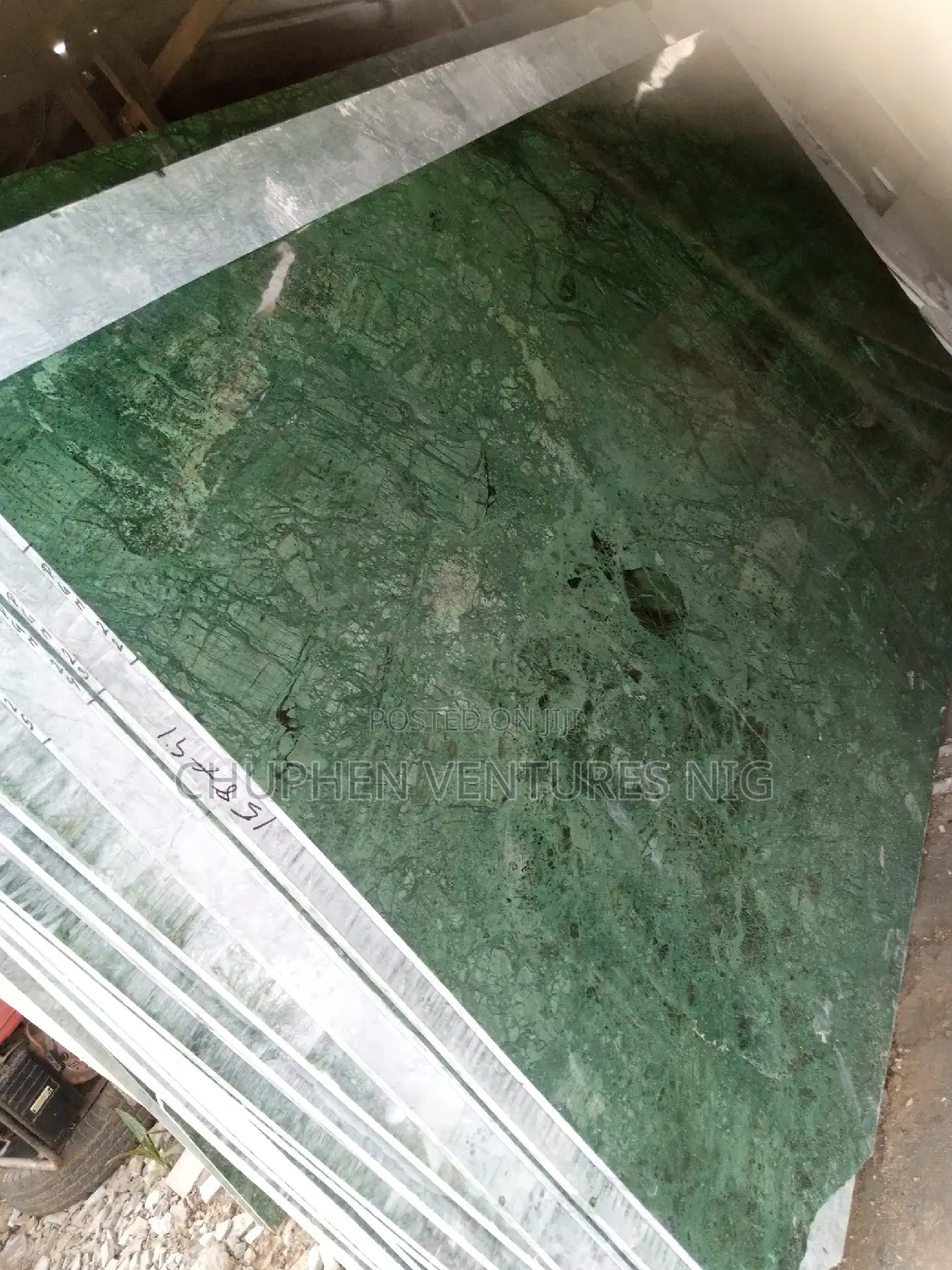 Green Marble Slab