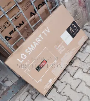 Brand New LG 43" Smart UHD TELEVISION + NETFLIX + Youtube