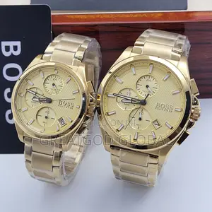 Luxury Boss Man and Woman Chronograph Wristwatch