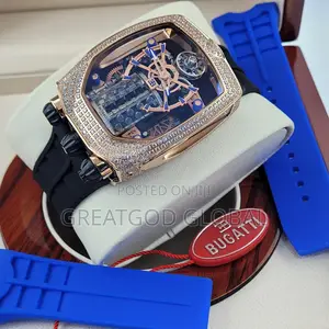 *Jacob Co Bugatti Full Head Stone With Extra Strap