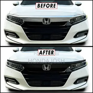 Upper Front Grille 2018/2020 Honda Accord (Glossy Black)