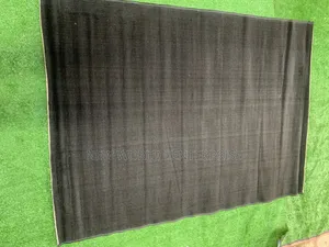 4by6 Feets Plain Black Flat Centre Rug