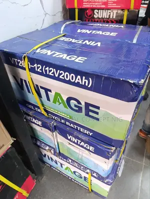 200ah 12v Vintage Dry Cell Battery