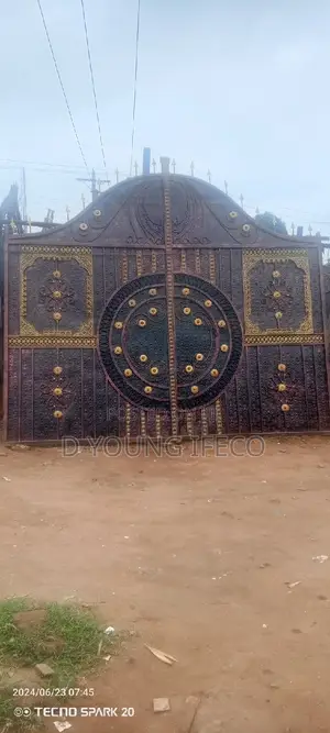 New Wrought Iron Gate