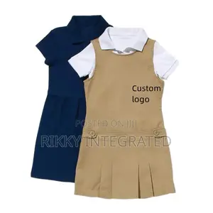 Pinafore,Uniforms Producers With Special Sewing Machine