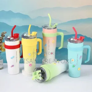 40oz Insulated Cup With Straw