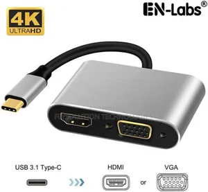 USB-C Type-C to HDMI VGA (Compatible Thunderbolt 3 Port)