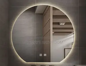 Half  3lights Bathroom Mirror