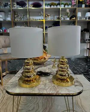 Side Lamps Gold