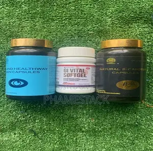 Healthway Vision Vitale + Mebo GI + B Carotene Caps Cure