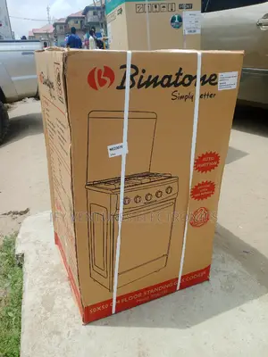 50*50cm Binatone 4 Burner Gas Cooker.