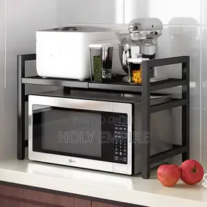 Kitchen Microwave Oven Rack Utensils Cooker Storage Organize
