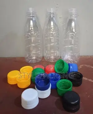 50 Pieces 33cl (330ml) Pet Bottles With Cover