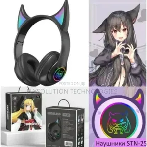 STN-25 Cat Ear Headset With Tf Card Slot