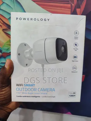 Powerology Wifi Smart Outdoor Camera