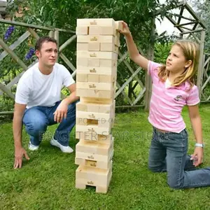Wood Block Stacking Game -48pieces