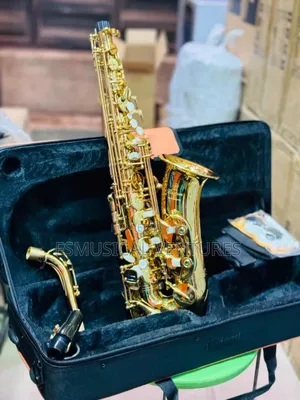 Yamaha Alto Saxophone Gold Color