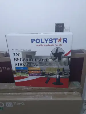 Powerful 9 Speed With Remote Control Polystar Standing Fan