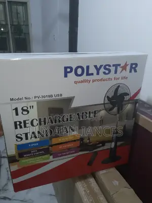 Polystar High Efficiency Blade
Silent and Breezy Standingfan