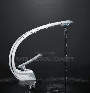 Curved Chrome Wash Basin Mixer (Basin Tap)