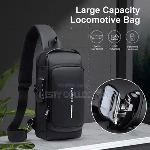 Men Sling Bag Shoulder Chest Pack Cross Body Monostrap Bag