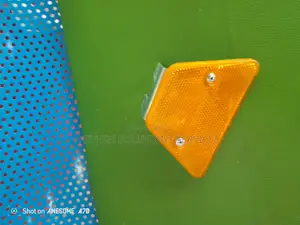 Indicator Yellow Guard Rail Reflectors, For Road Safety