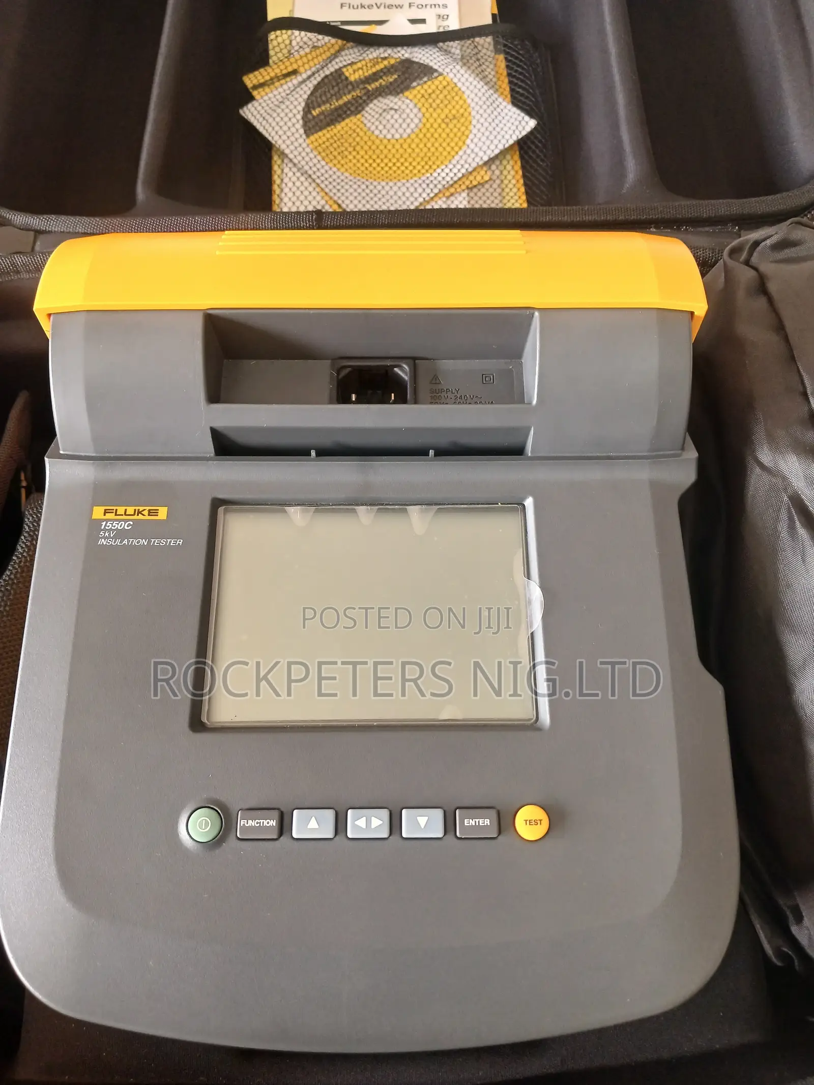 Fluke 1550c Insulation Resistance Tester, 5 Kv, 1 Tω