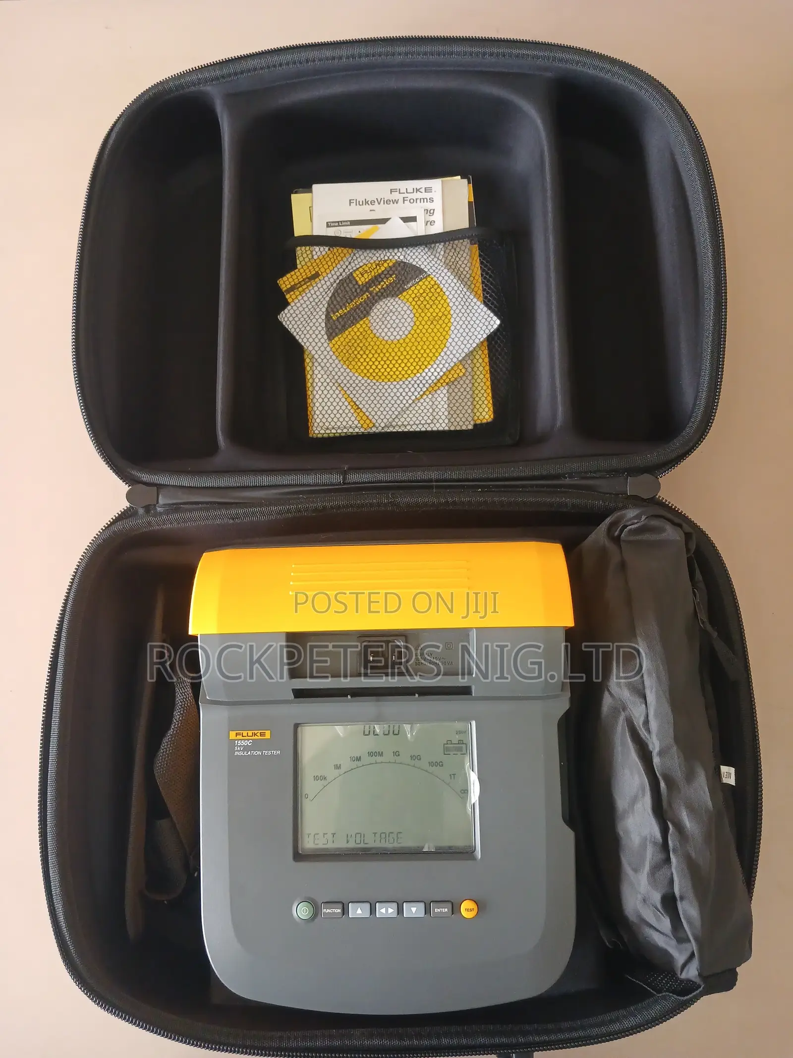 Fluke 1550c Insulation Resistance Tester, 5 Kv, 1 Tω