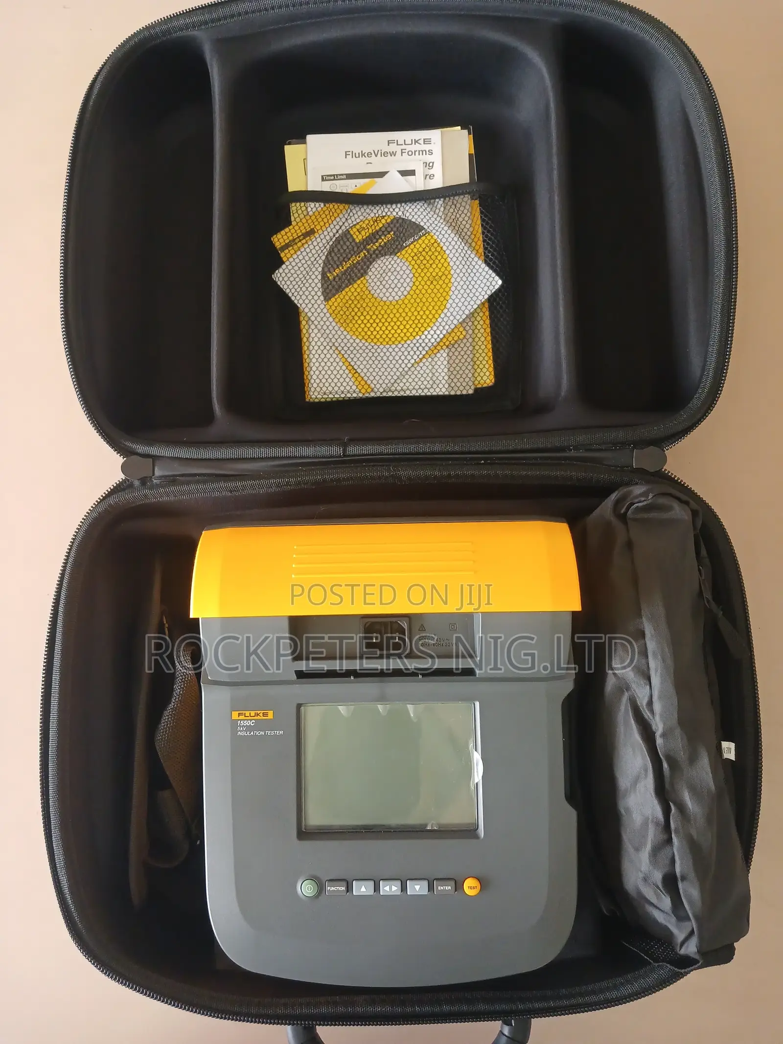Fluke 1550c Insulation Resistance Tester, 5 Kv, 1 Tω