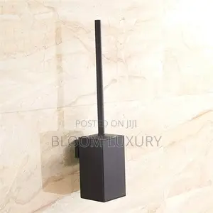 Wall Hung Toilet Brush Matt Black