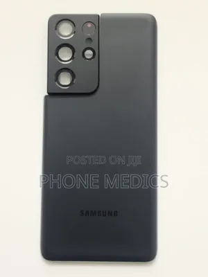 Back Glass/Battery Cover for Samsung Galaxy S21 Ultra - Blac