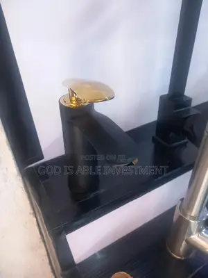 England Black And Gold Mixer Tap