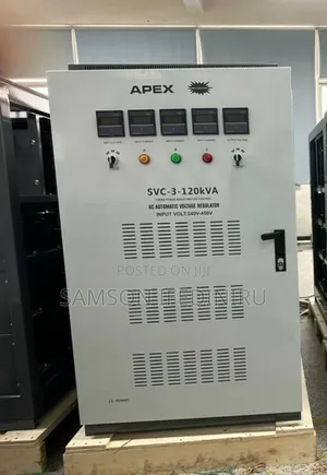Apex 120kva Servo 3phase Voltage Stabilizer